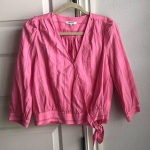 Madewell Crop Top in Blush